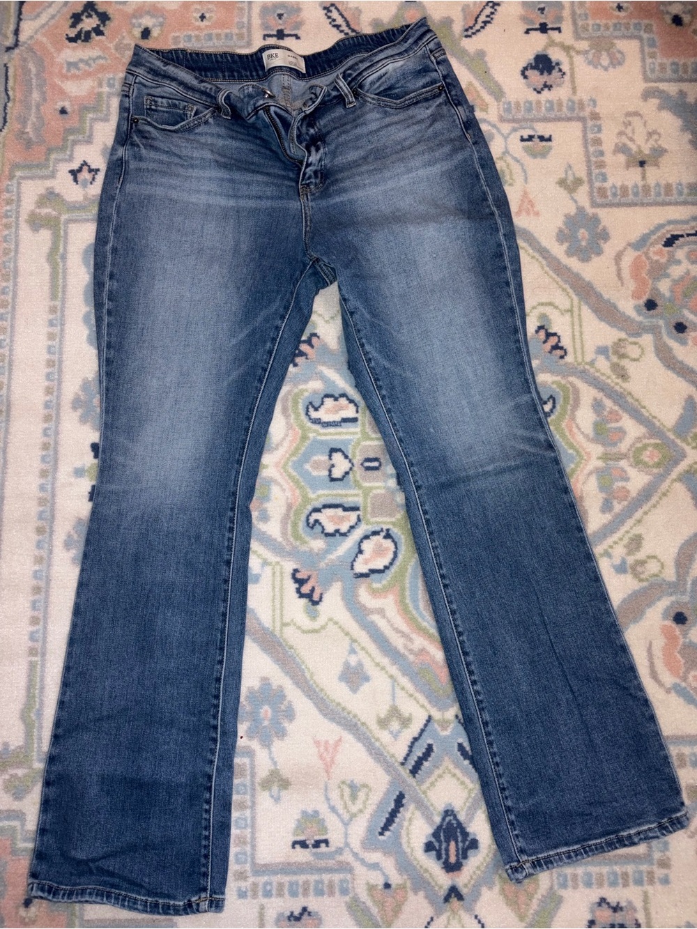 BKE Women's Blue Bootcut Jeans - Medium Wash